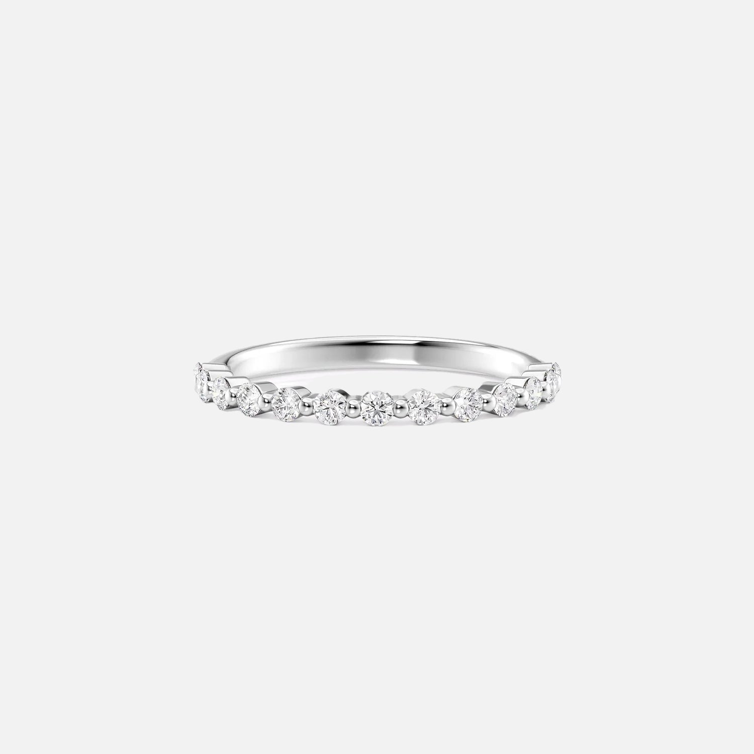 The Pave Harper Prong Moissanite Ring - KNT - Engagement Rings, Wedding Bands & Fine Jewelry
