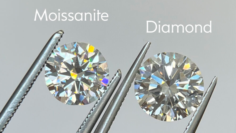 Moissanite Rings vs Diamond Price
