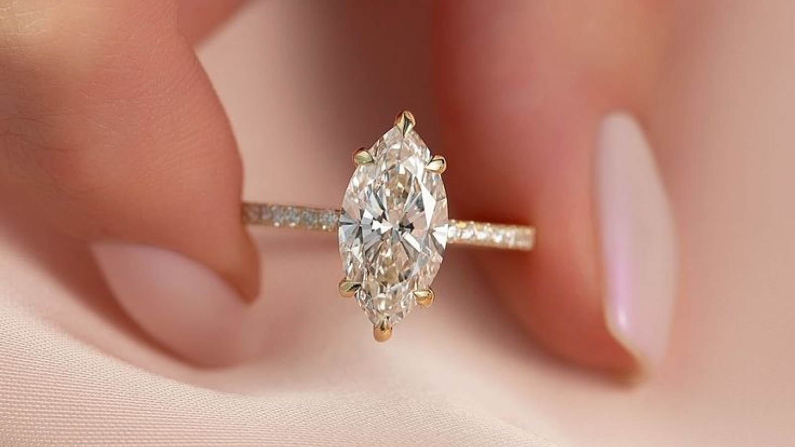 moissanite rings marquise