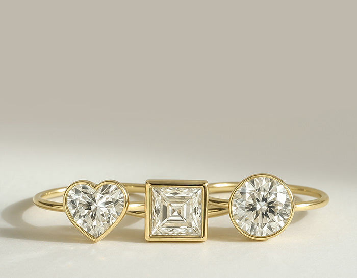 Bezel Engagement Ring