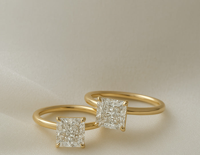 Princess Cut Engagement Rings