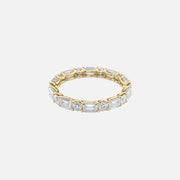  Alternating Emerald And Round U Prong Eternity Ring 14k Yellow Gold 2 6 001