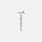 The Halo Amadora Cushion Pave Moissanite Ring - KNT - Engagement Rings, Wedding Bands & Fine Jewelry