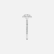 The Halo Amadora Round Pave Moissanite Ring - KNT - Engagement Rings, Wedding Bands & Fine Jewelry
