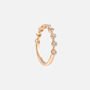  Athena Moissanite 14k Rose Gold 2
