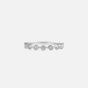  Athena Moissanite 14k White Gold 1