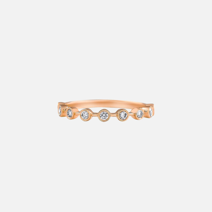  Athena Moissanite 18k Rose Gold 1