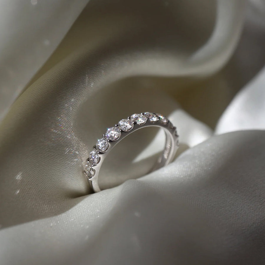 The Pave Aveline Prong Moissanite Ring - KNT - Engagement Rings, Wedding Bands & Fine Jewelry