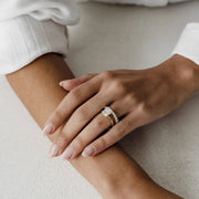 The Pave Aveline Prong Moissanite Ring - KNT - Engagement Rings, Wedding Bands & Fine Jewelry