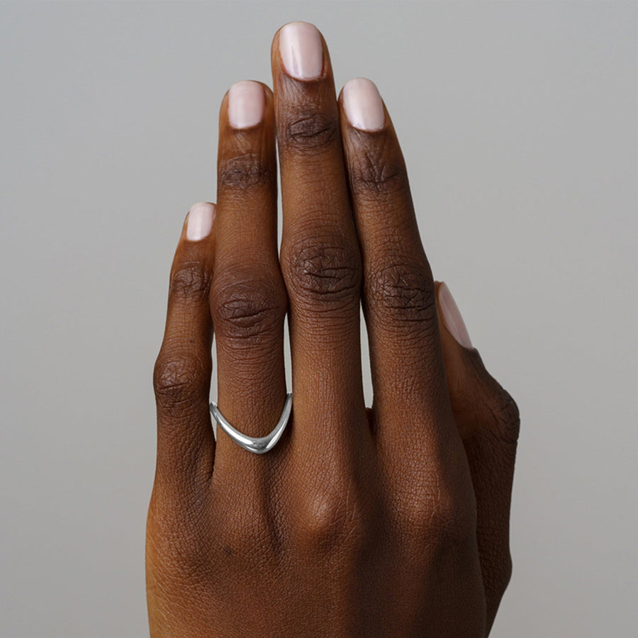The Solid Bold Eternity Moissanite Ring - KNT - Engagement Rings, Wedding Bands & Fine Jewelry