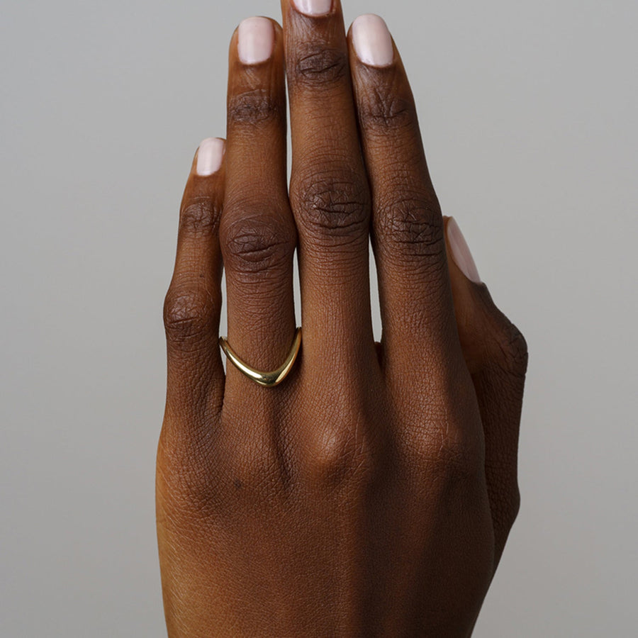 The Solid Bold Eternity Moissanite Ring - KNT - Engagement Rings, Wedding Bands & Fine Jewelry