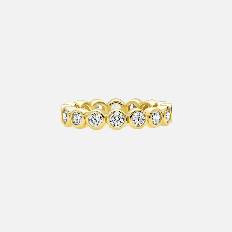The Pave Bubble Flashes Moissanite Ring - KNT - Engagement Rings, Wedding Bands & Fine Jewelry