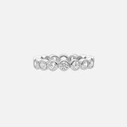 The Pave Bubble Flashes Moissanite Ring - KNT - Engagement Rings, Wedding Bands & Fine Jewelry