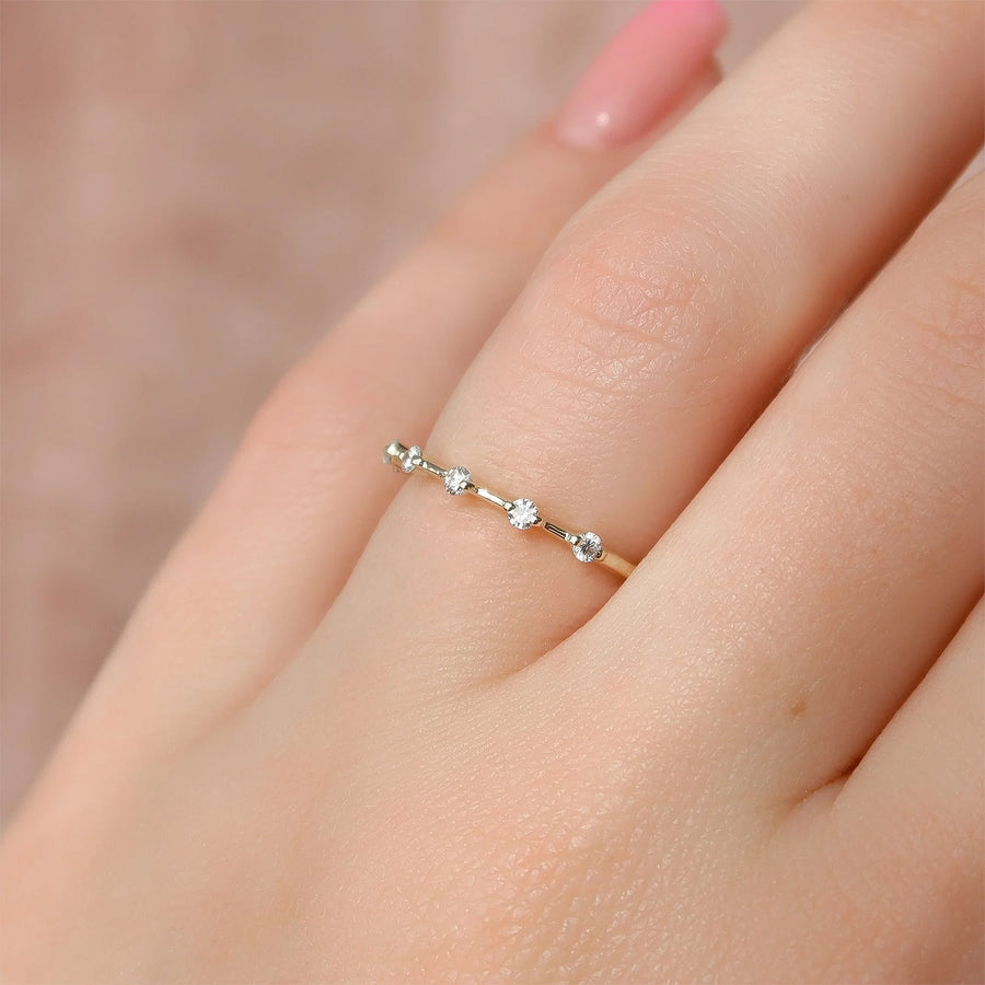 The Prong Celestial Moissanite Ring - KNT - Engagement Rings, Wedding Bands & Fine Jewelry