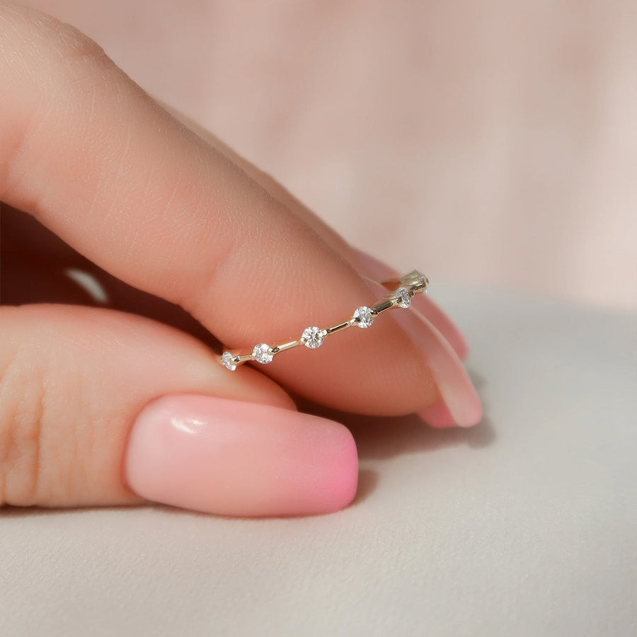The Prong Celestial Moissanite Ring - KNT - Engagement Rings, Wedding Bands & Fine Jewelry