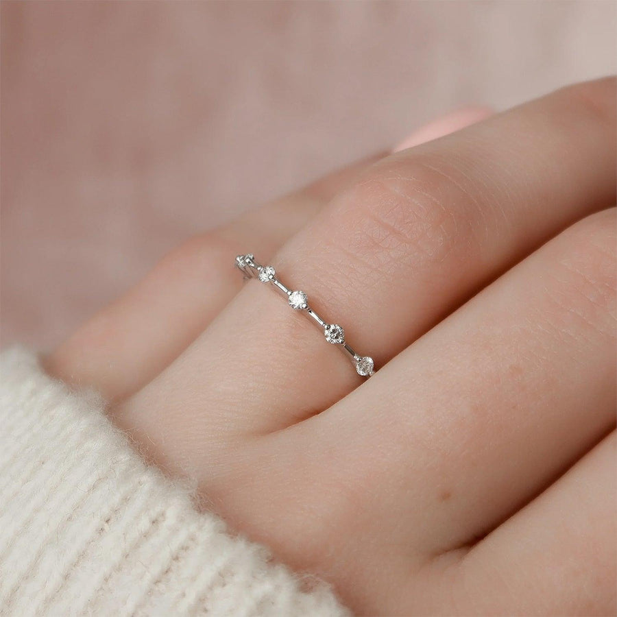 The Prong Celestial Moissanite Ring - KNT - Engagement Rings, Wedding Bands & Fine Jewelry