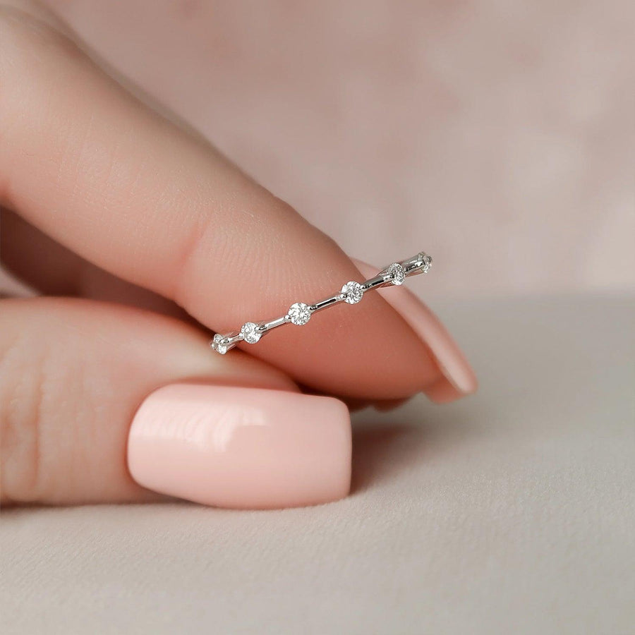 The Prong Celestial Moissanite Ring - KNT - Engagement Rings, Wedding Bands & Fine Jewelry