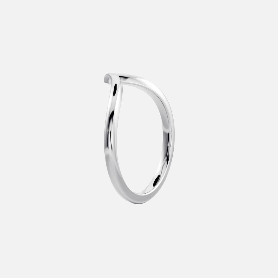 The Solid Cherry Chevron Moissanite Ring - KNT - Engagement Rings, Wedding Bands & Fine Jewelry