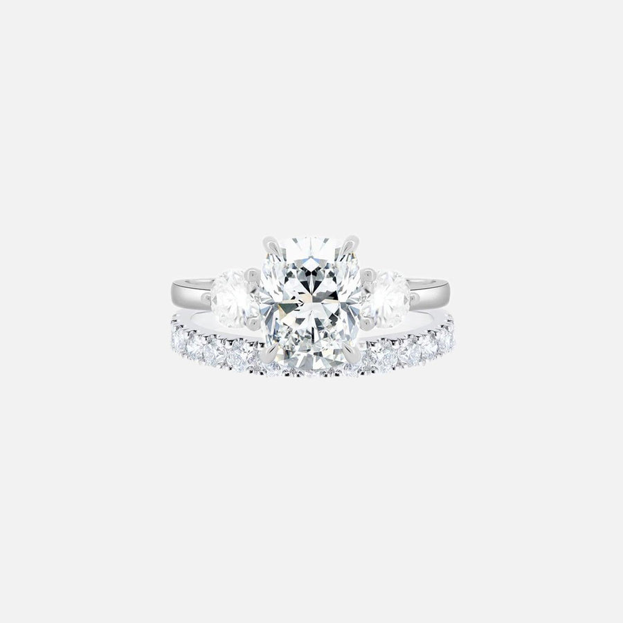 Cushion Julia & Alisha Ring Stack - KNT - Engagement Rings, Wedding Bands & Fine Jewelry