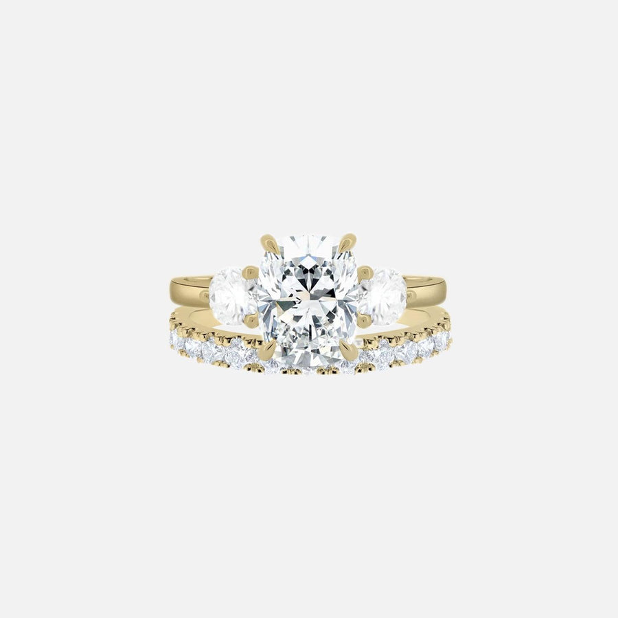 Cushion Julia & Alisha Ring Stack - KNT - Engagement Rings, Wedding Bands & Fine Jewelry