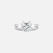 Cushion Julia & Opulent Aurora Ring Stack - KNT - Engagement Rings, Wedding Bands & Fine Jewelry