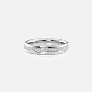 The Designer Dia Dewdrop Pave Moissanite Ring - KNT - Engagement Rings, Wedding Bands & Fine Jewelry
