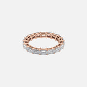  East West Emerald Eternity Ring 14k Rose Gold 3 5 001