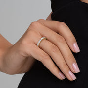  East West Emerald Eternity Ring 14k Yellow Gold 2 5 004 Final
