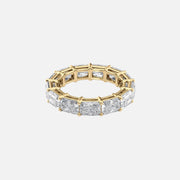  East West Radiant Eternity Ring 14k Yellow Gold 5 0 001