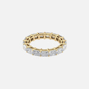  East West Radiant Eternity Ring 18k Yellow Gold 2 0 001