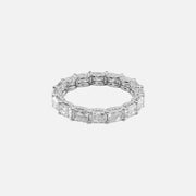  East West Radiant U Pave Prong Eternity Ring 18k White Gold 2 3 001