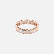  Emerald Bezel Eternity Ring 14k Rose Gold 2 0 001