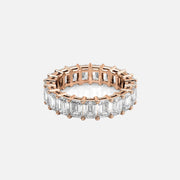  Emerald Eternity Ring 14k Rose Gold 6 0 001