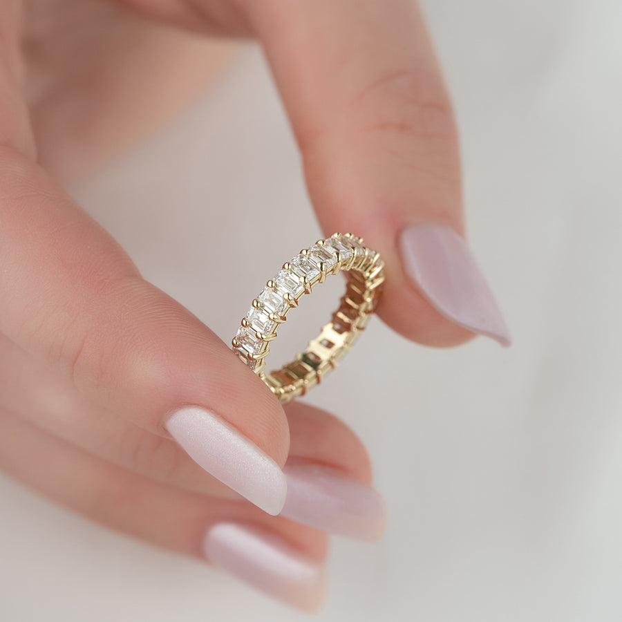  Emerald Eternity Ring 14k Yellow Gold 4 0 004 Final