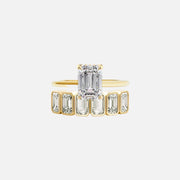 Emerald Harmony Ring Stack - KNT - Engagement Rings, Wedding Bands & Fine Jewelry