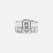 Emerald Helena & Luxe Ring Stack - KNT - Engagement Rings, Wedding Bands & Fine Jewelry