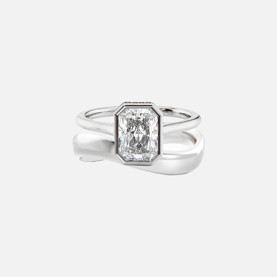 Emerald Helena & Maya Ring Stack - KNT - Engagement Rings, Wedding Bands & Fine Jewelry