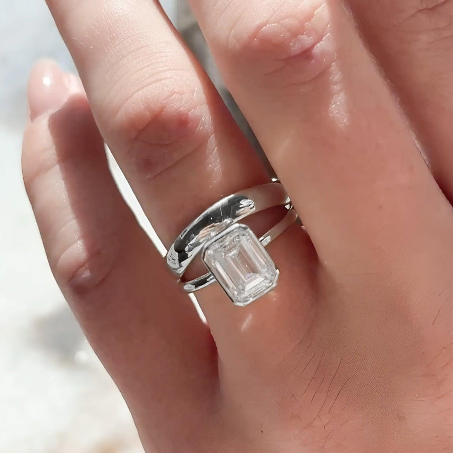 Emerald Helena & Maya Ring Stack - KNT - Engagement Rings, Wedding Bands & Fine Jewelry