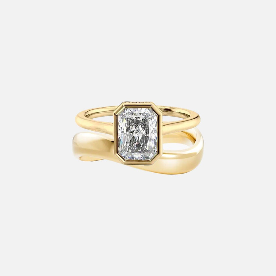 Emerald Helena & Maya Ring Stack - KNT - Engagement Rings, Wedding Bands & Fine Jewelry