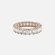  Emerald U Pave Prong Eternity Ring 18k Rose Gold 5 8 001