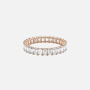  Emerald U Prong Eternity Ring 14k Rose Gold 3 0 001