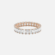  Emerald U Prong Eternity Ring 18k Rose Gold 4 0 001