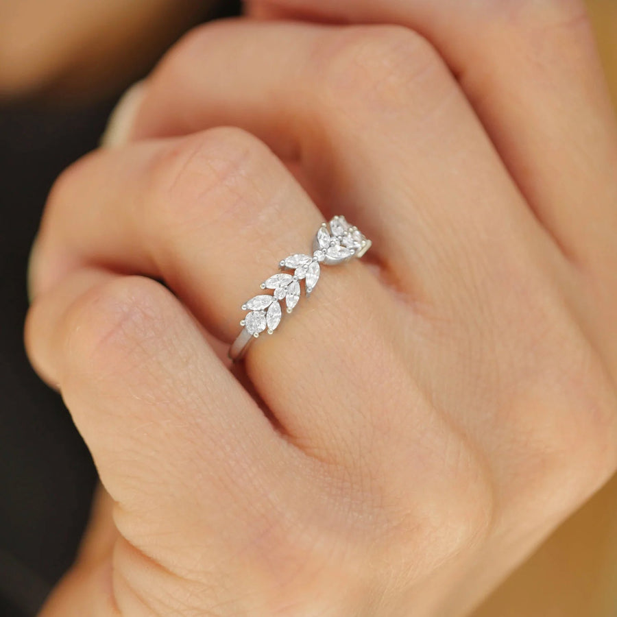 The Prong Empress Moissanite Ring - KNT - Engagement Rings, Wedding Bands & Fine Jewelry