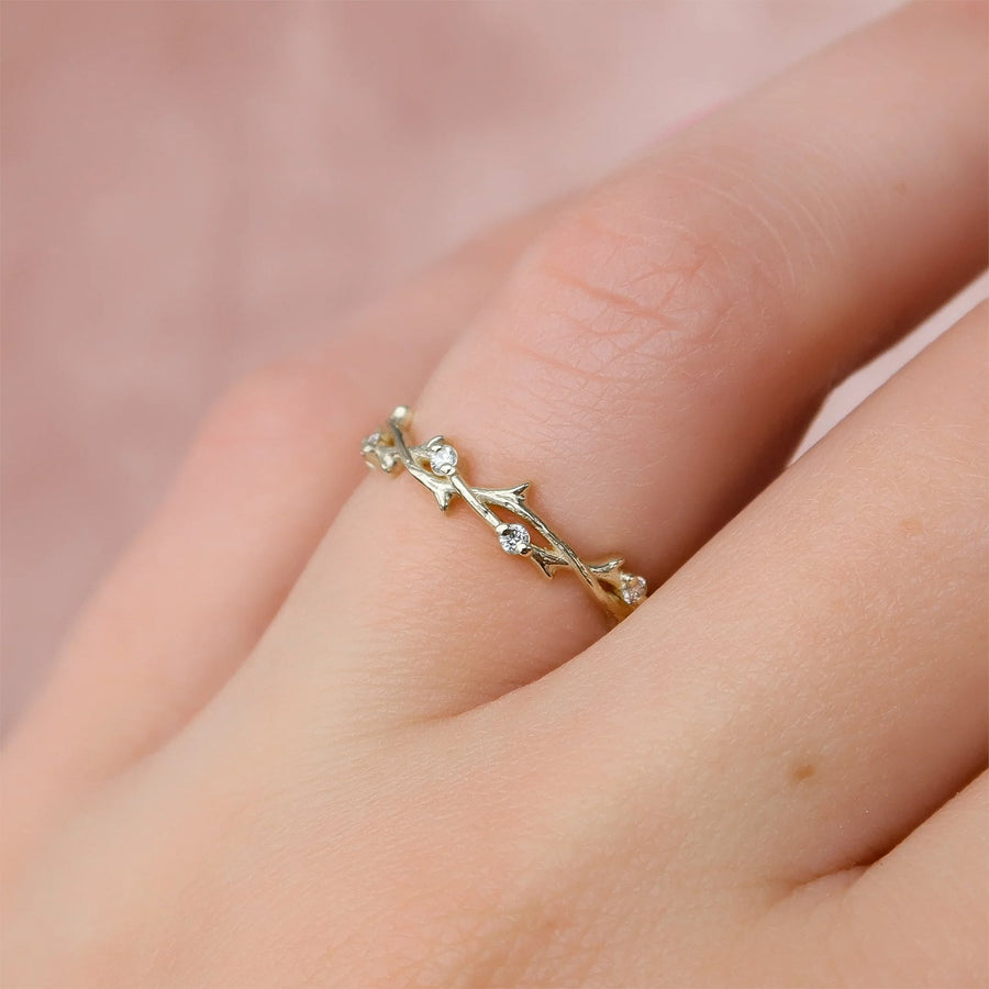 The Prong Eternal Spring Moissanite Ring - KNT - Engagement Rings, Wedding Bands & Fine Jewelry