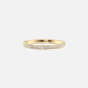 The Pave Evelyn Moissanite Ring - KNT - Engagement Rings, Wedding Bands & Fine Jewelry