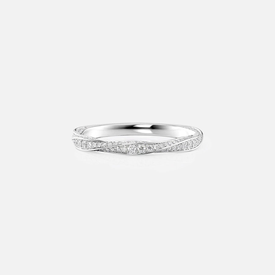 The Pave Evelyn Moissanite Ring - KNT - Engagement Rings, Wedding Bands & Fine Jewelry