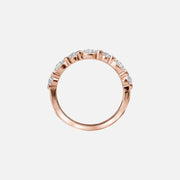  Evelyne Moissanite 14k Rose Gold 3