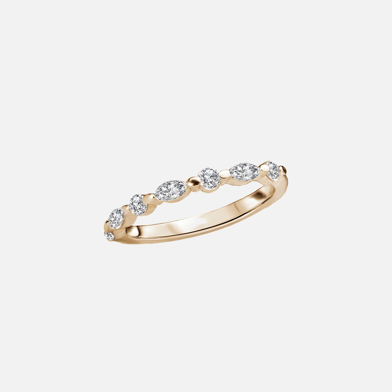 Evelyne Moissanite 14k Yellow Gold 1
