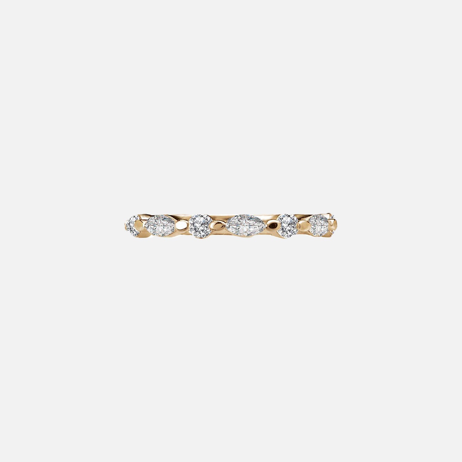  Evelyne Moissanite 14k Yellow Gold 2