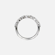  Evelyne Moissanite 18k White Gold 3